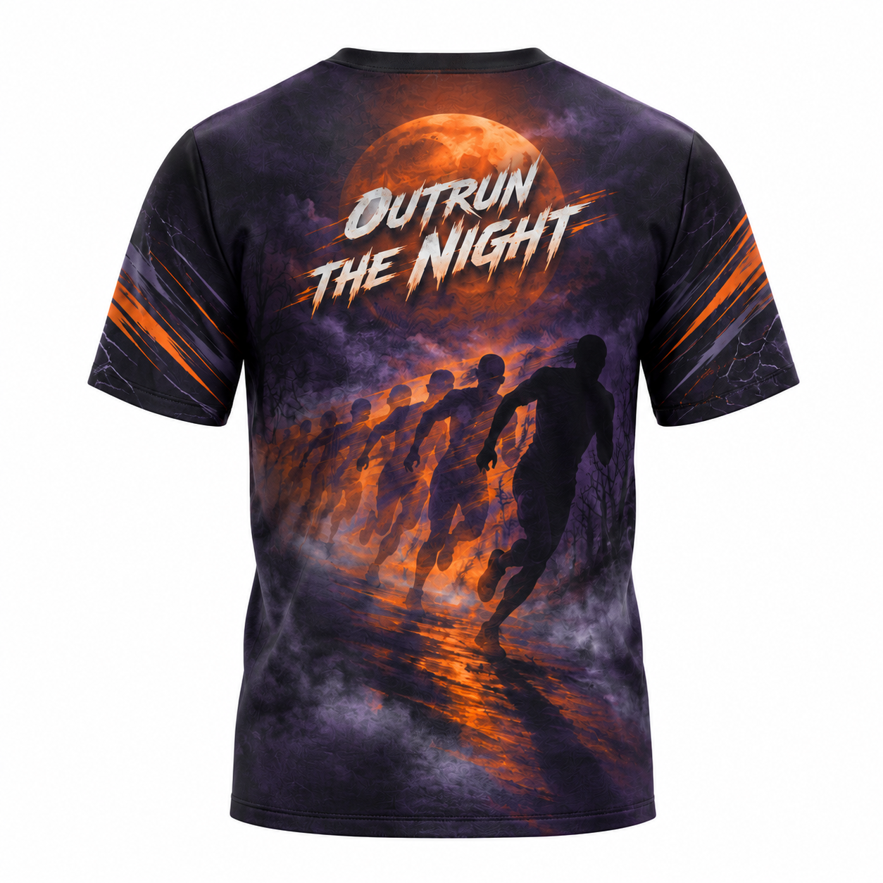 Chasing Shadows Halloween Tech Running T-Shirt