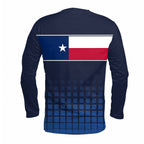 Texas State Pride Long Sleeve Running T-Shirt