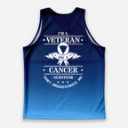 Cancer Fighter Running Tank Top Veteran Survivor Running Singlet for Men and Women