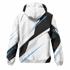 Custom Name States Monochrome Edge Running Windbreaker Jacket