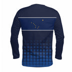 Alaska State Pride Long Sleeve Running T-Shirt