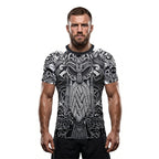 Path to Valhalla The Honored Warrior BJJ Rash Guard