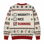 Naughty Nice Still Running Sweater