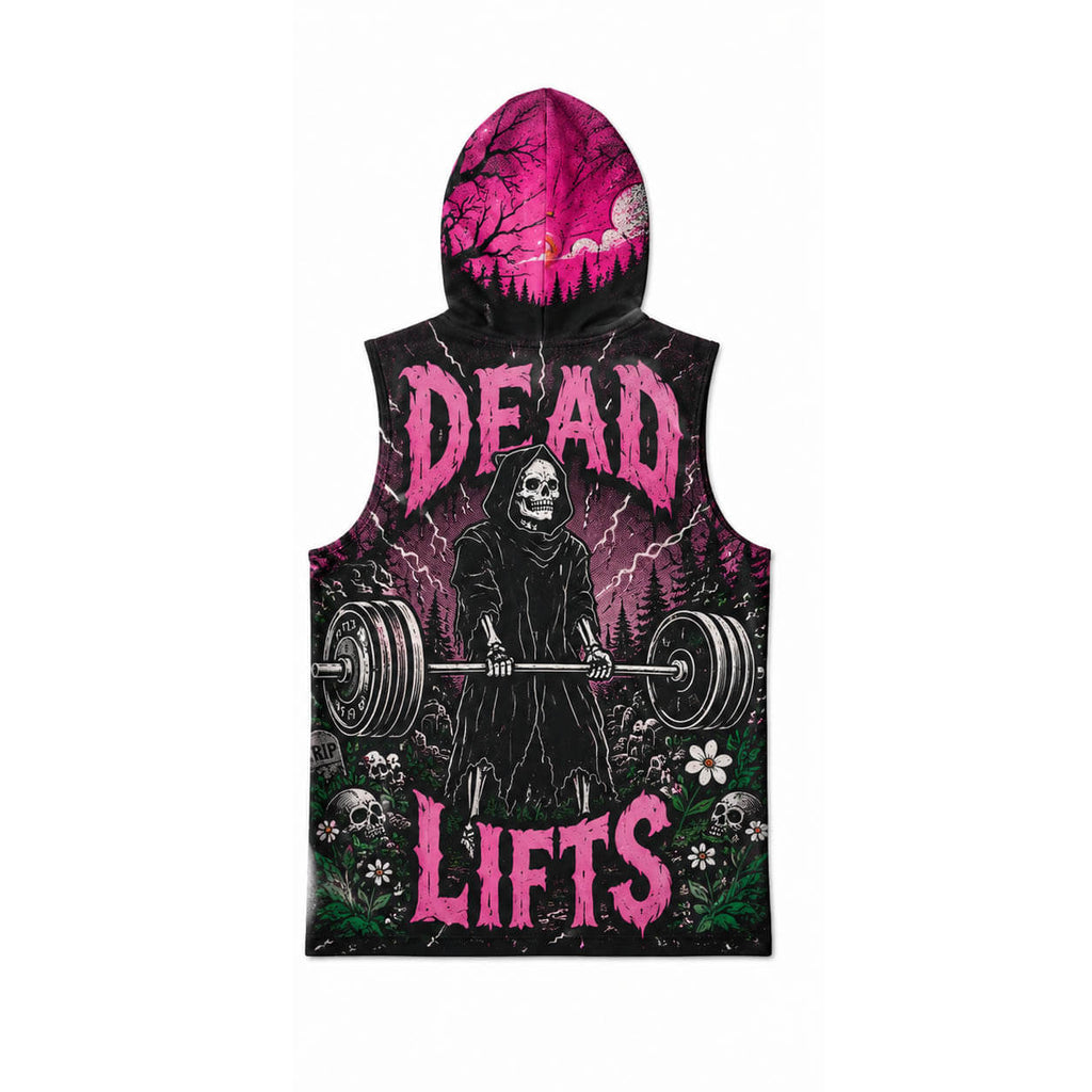 Dead Lift Men's Workout Hooded Tank Top