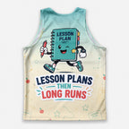 Teacher Running Tank Top Lesson Plan Marathon Tech Running Singlet