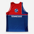 Patriotic Tech Running Tank Top - Tennessee State Pride Running Singlet