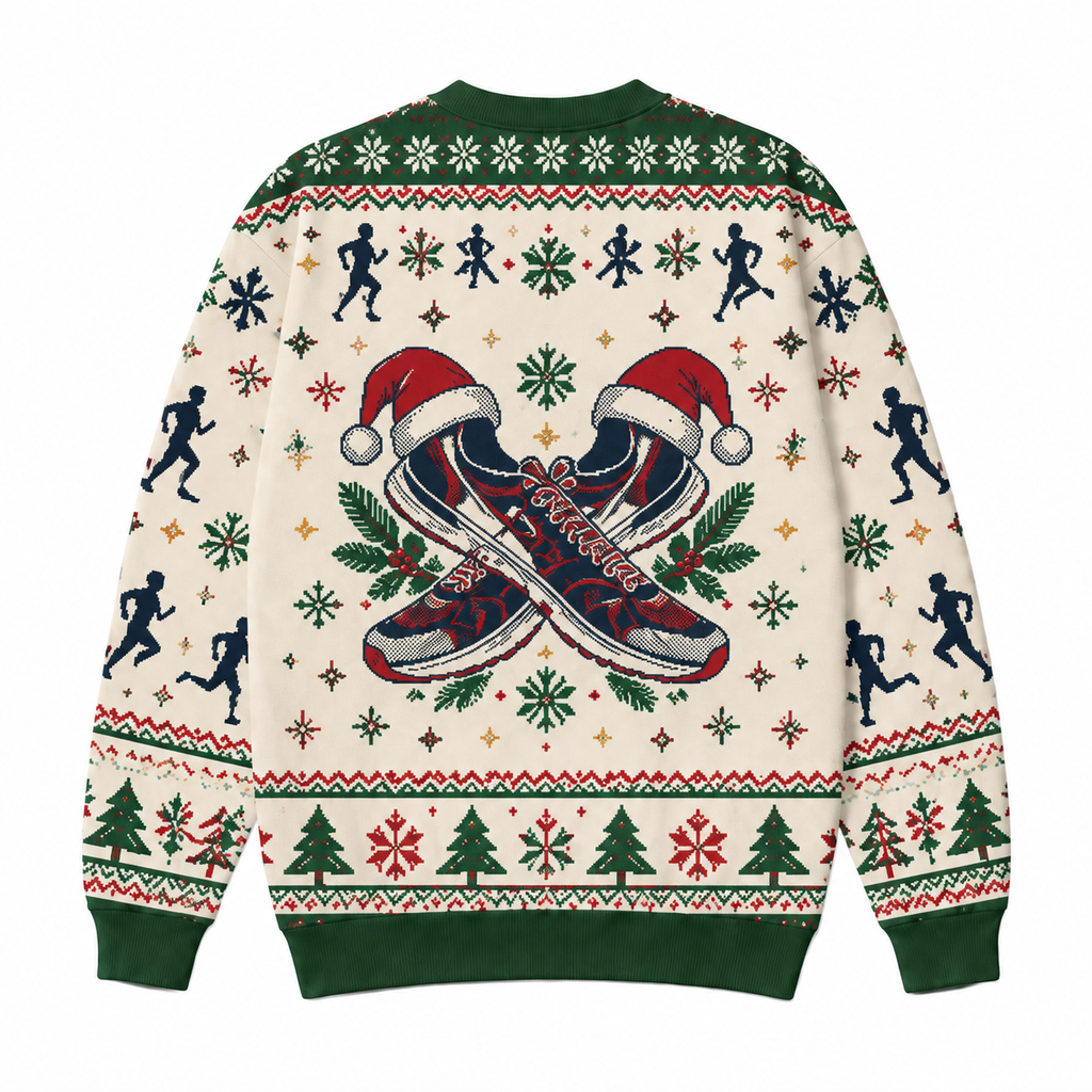 Merry Fitmas Runner Sweater