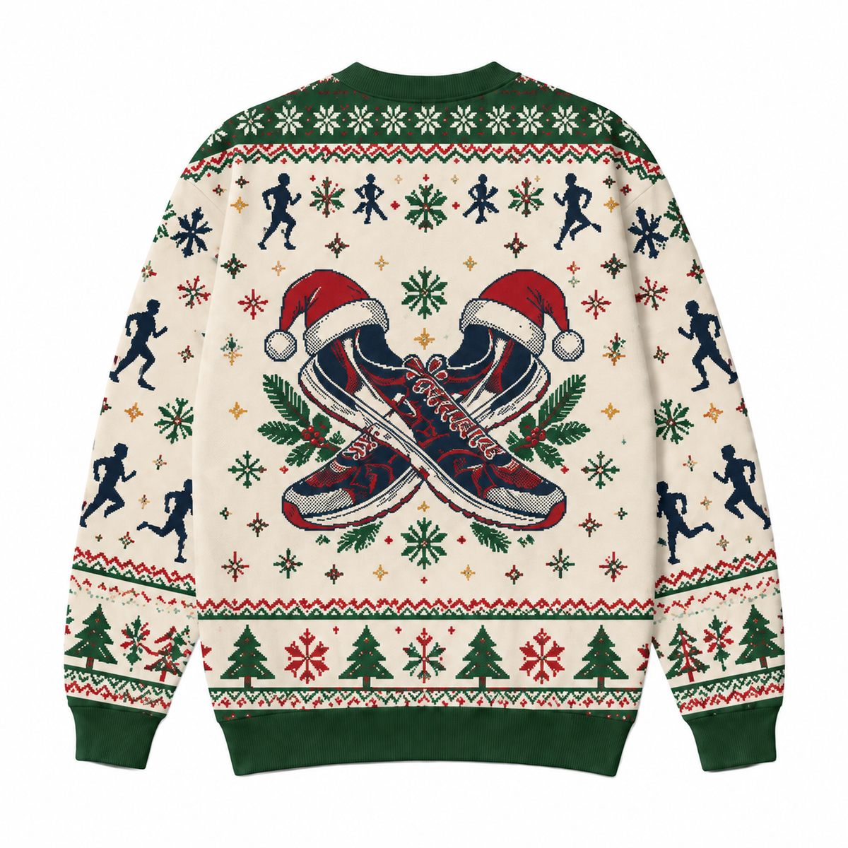 Merry Fitmas Runner Sweater
