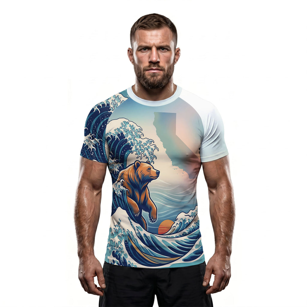 Pacific Fight Spirit BJJ Rash Guard