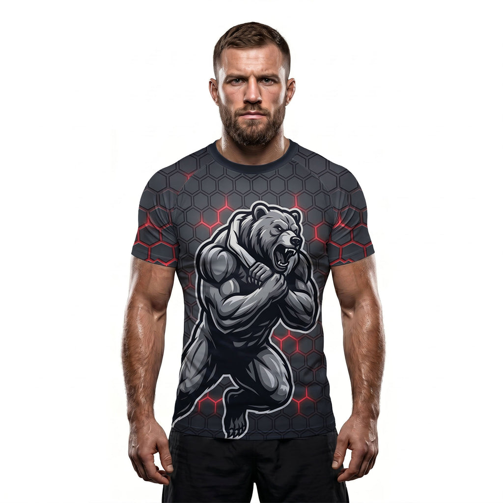 Bear of Submission BJJ Rash Guard
