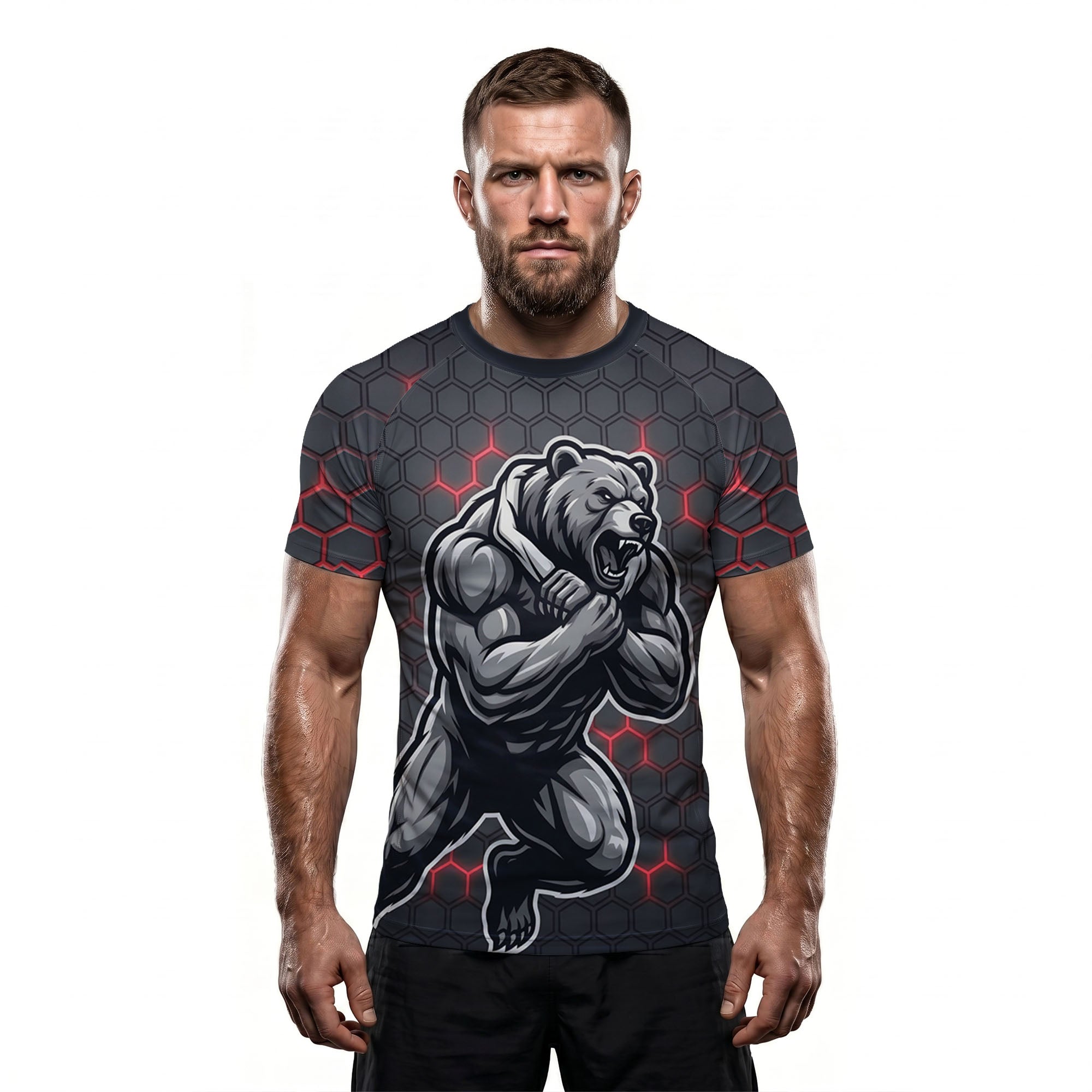 Bear of Submission BJJ Rash Guard