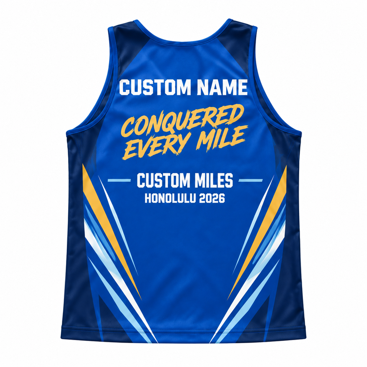 Custom Name Miles Honolulu Champion Running Tank Top