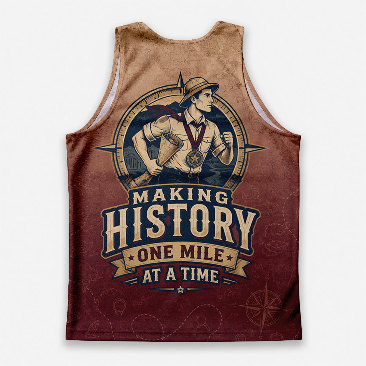Teacher Running Tank Top History Teacher Runner Tech Running Singlet