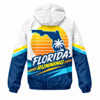 Custom Name Run The Sunshine State Florida Running Windbreaker Jacket