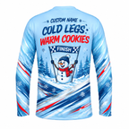 Custom Name Snow Problem Running Long Sleeve Shirt
