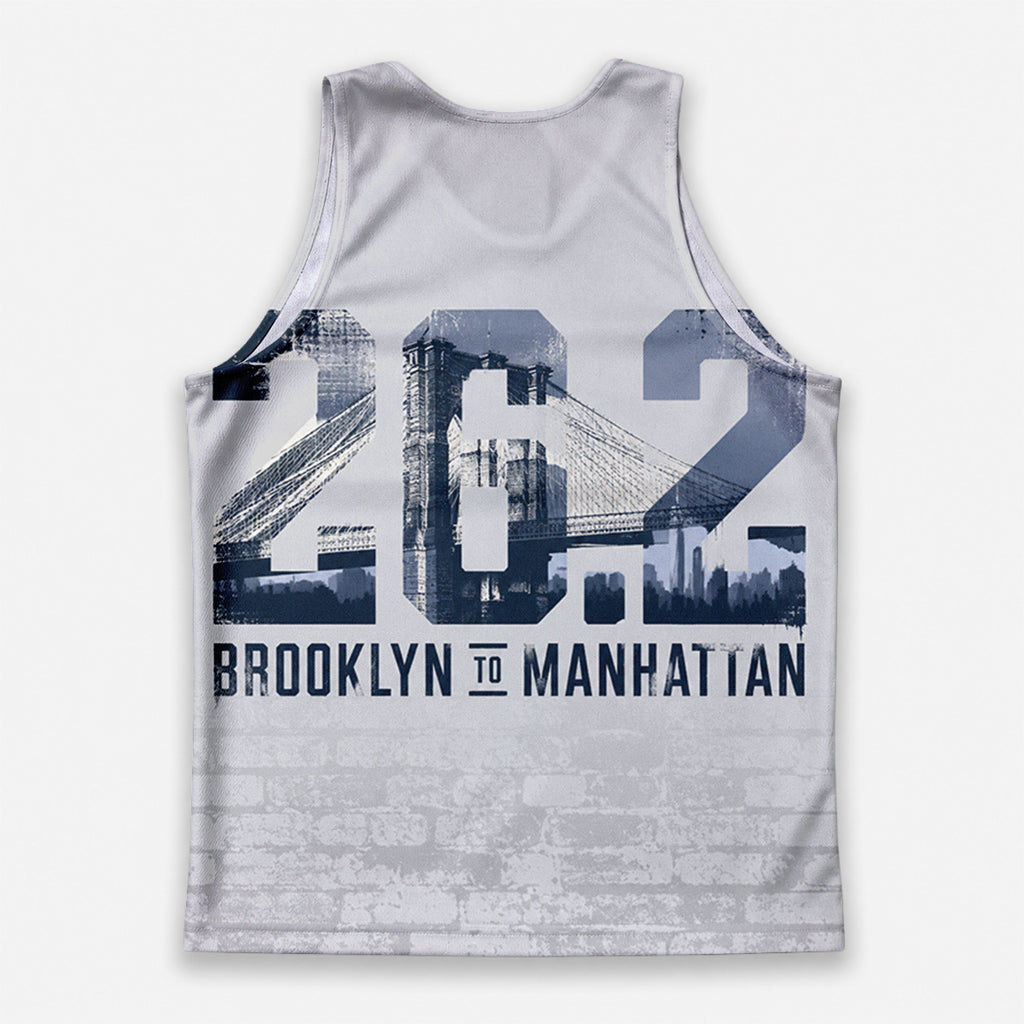 Brooklyn Bridge Conqueror The NYC Race Day Running Tank Top