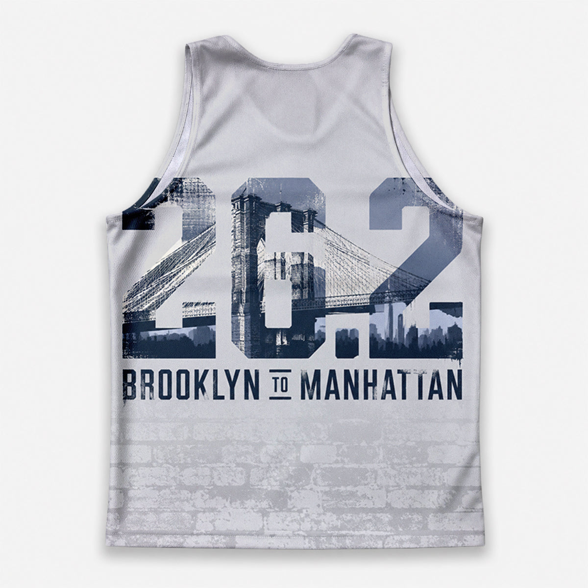 Brooklyn Bridge Conqueror The NYC Race Day Running Tank Top