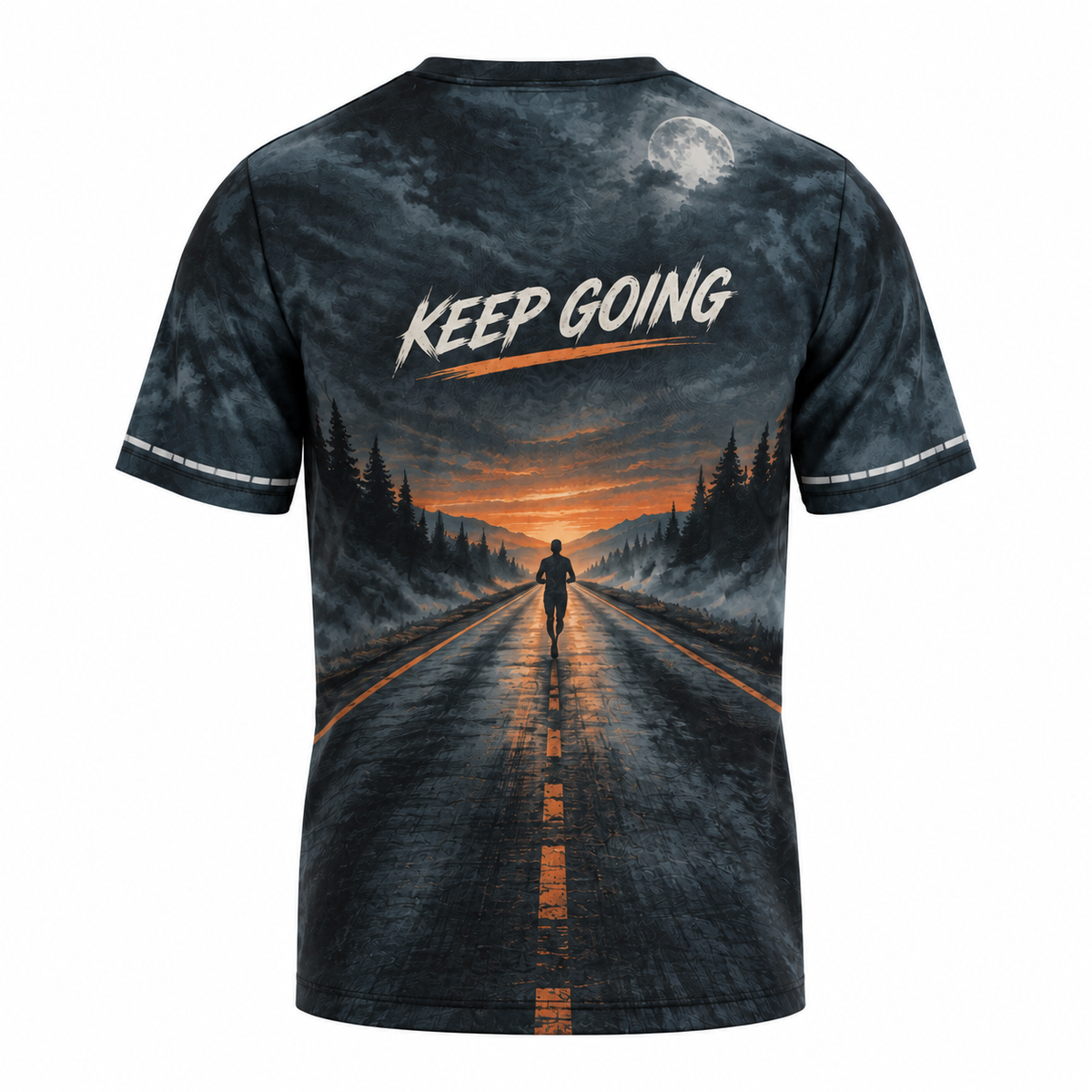 The Long Dark Run Halloween Tech Running T-Shirt