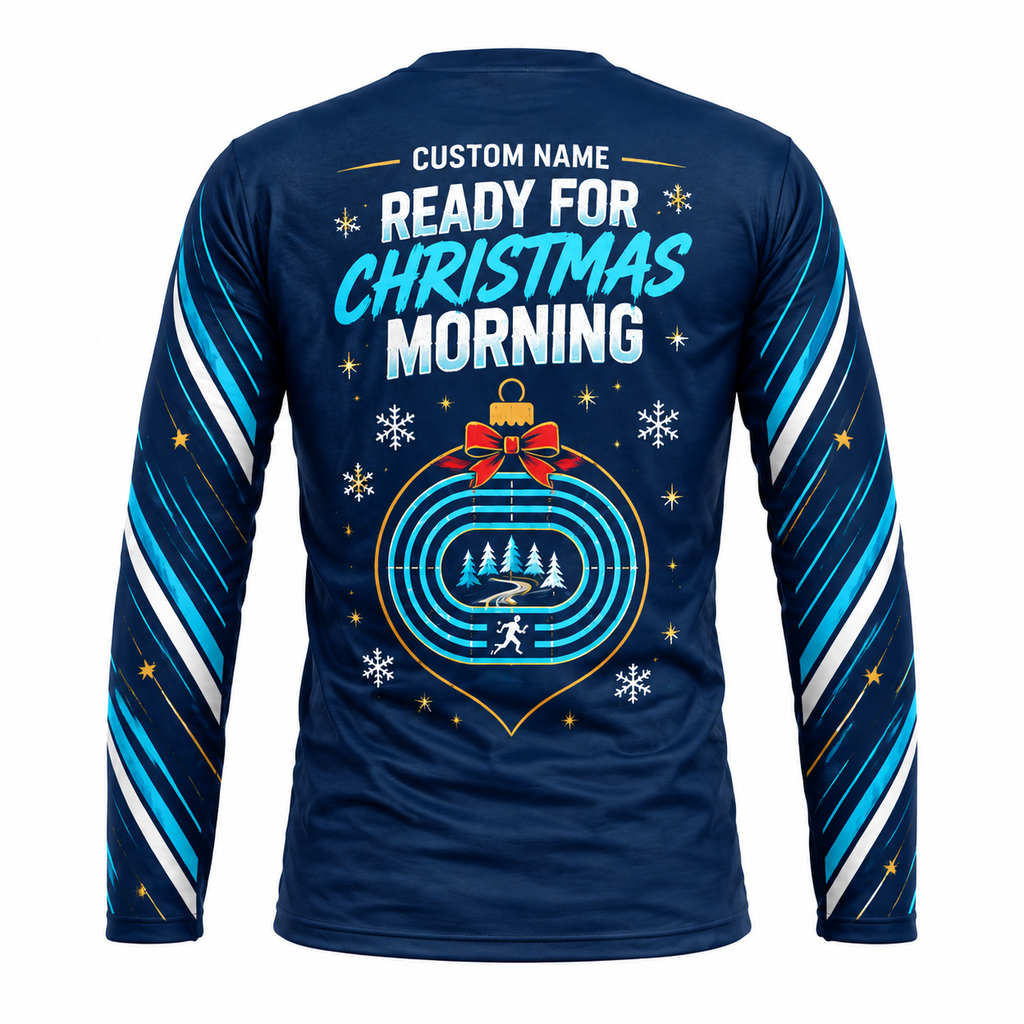 Custom Name Dasher’s Training Plan Running Long Sleeve Shirt