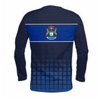 Michigan State Pride Long Sleeve Running T-Shirt