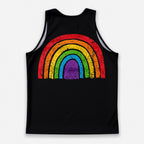 LGBT Pride Running Tank Top Rainbow Pride Running Singlet for Men and Women