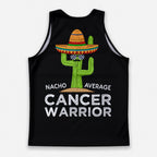 Cancer Fighter Running Tank Top Nacho Average Cactus Running Singlet for Men and Women