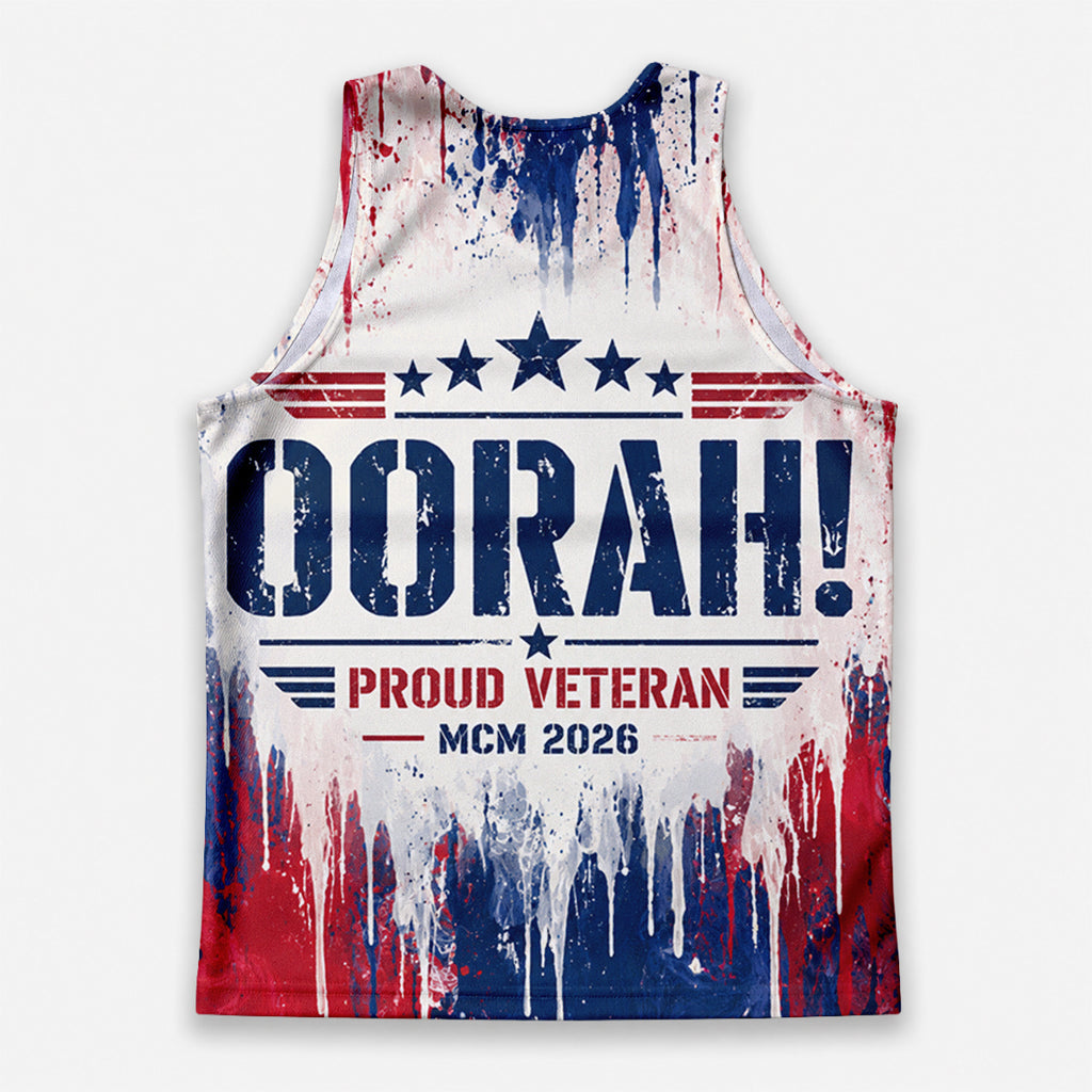 Oorah 26.2 The Marine Corp Race Day Running Tank Top