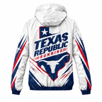 Custom Name Texas Republic Running Running Windbreaker Jacket