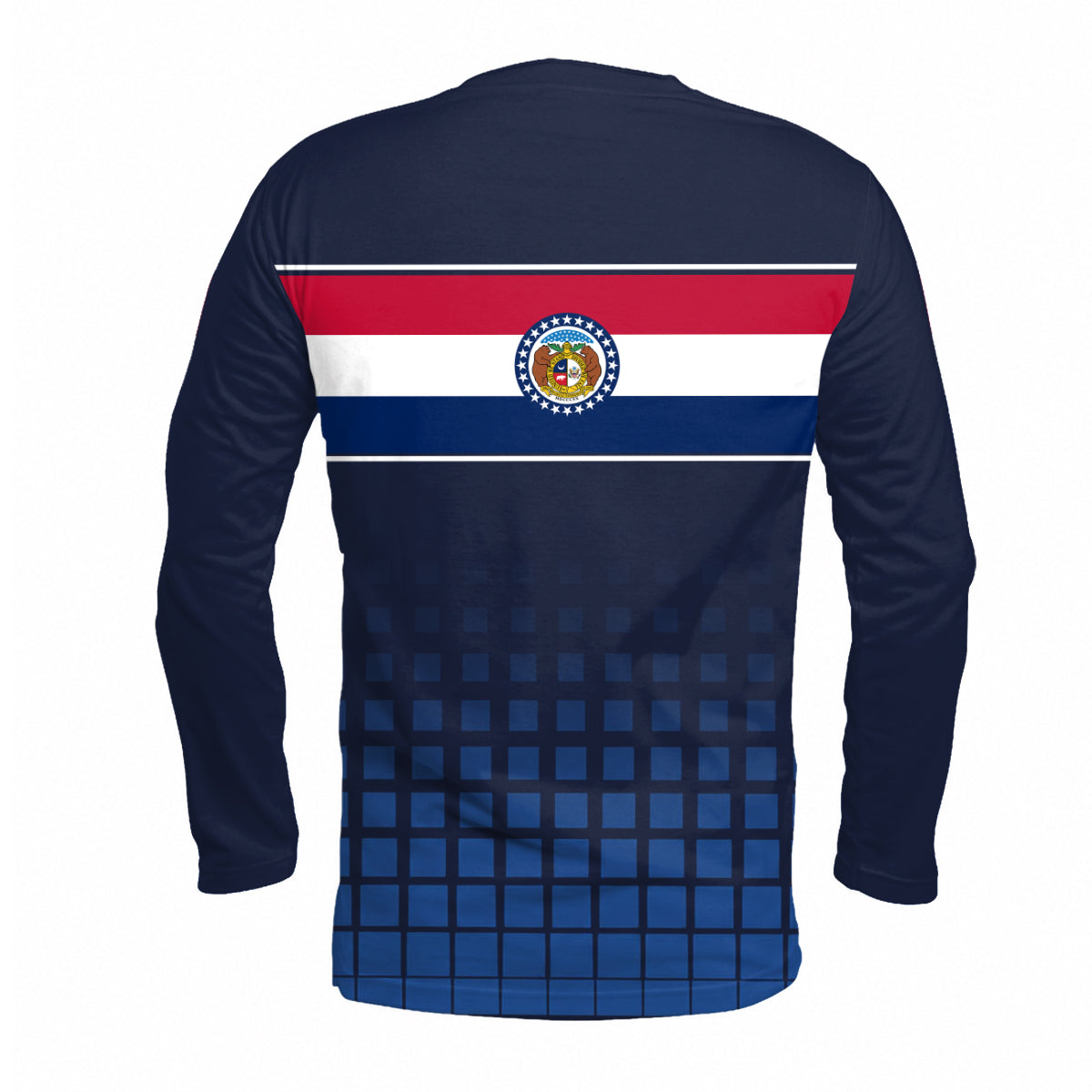 Missouri State Pride Long Sleeve Running T-Shirt
