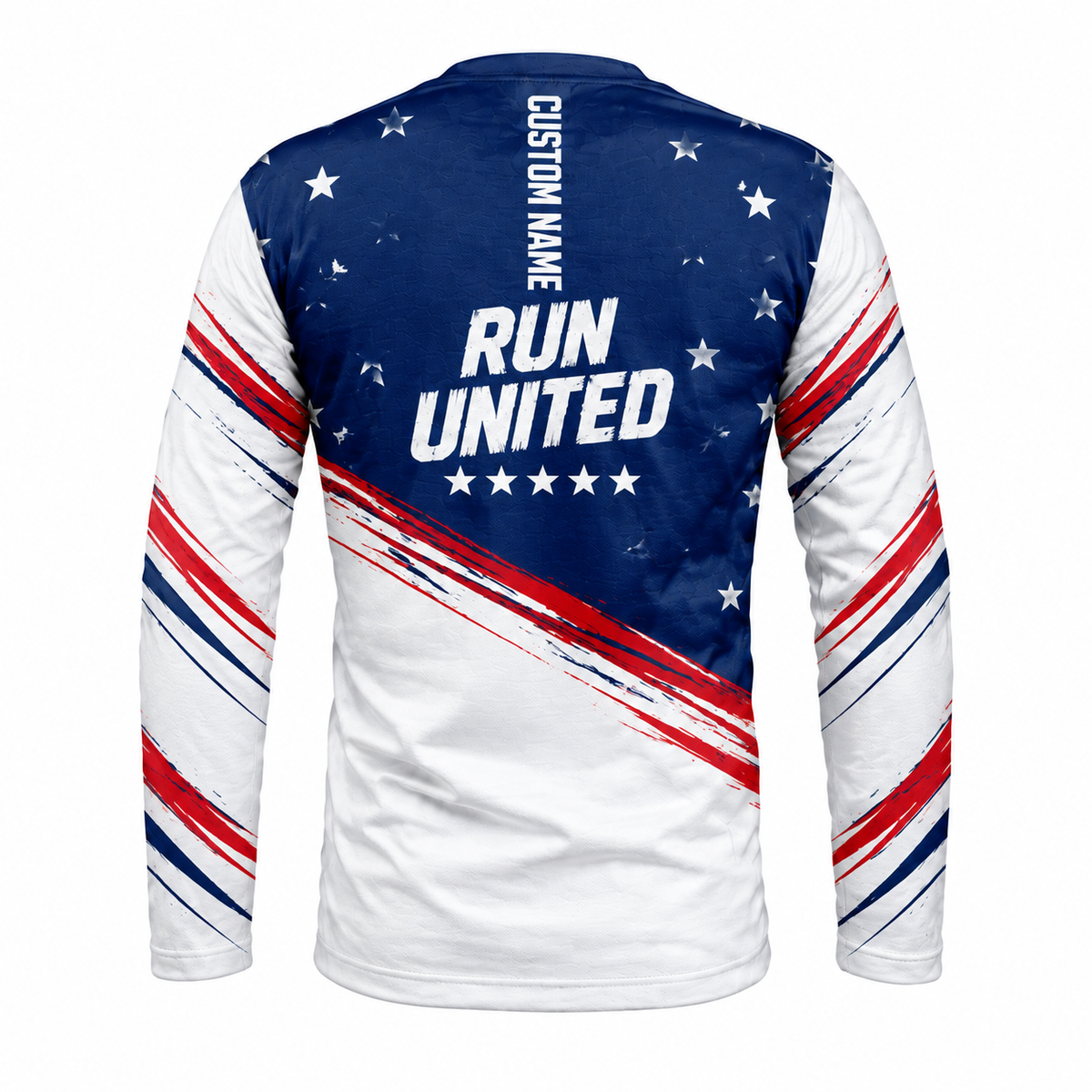 Custom Name American Pace Running Long Sleeve Shirt