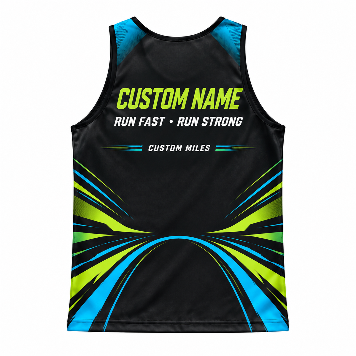 Custom Name Miles Honolulu Velocity Running Tank Top