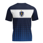 Massachusetts State Pride Tech Running T-Shirt