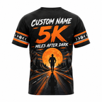Custom Name Halloween 5K Finisher Halloween Tech Running T-Shirt