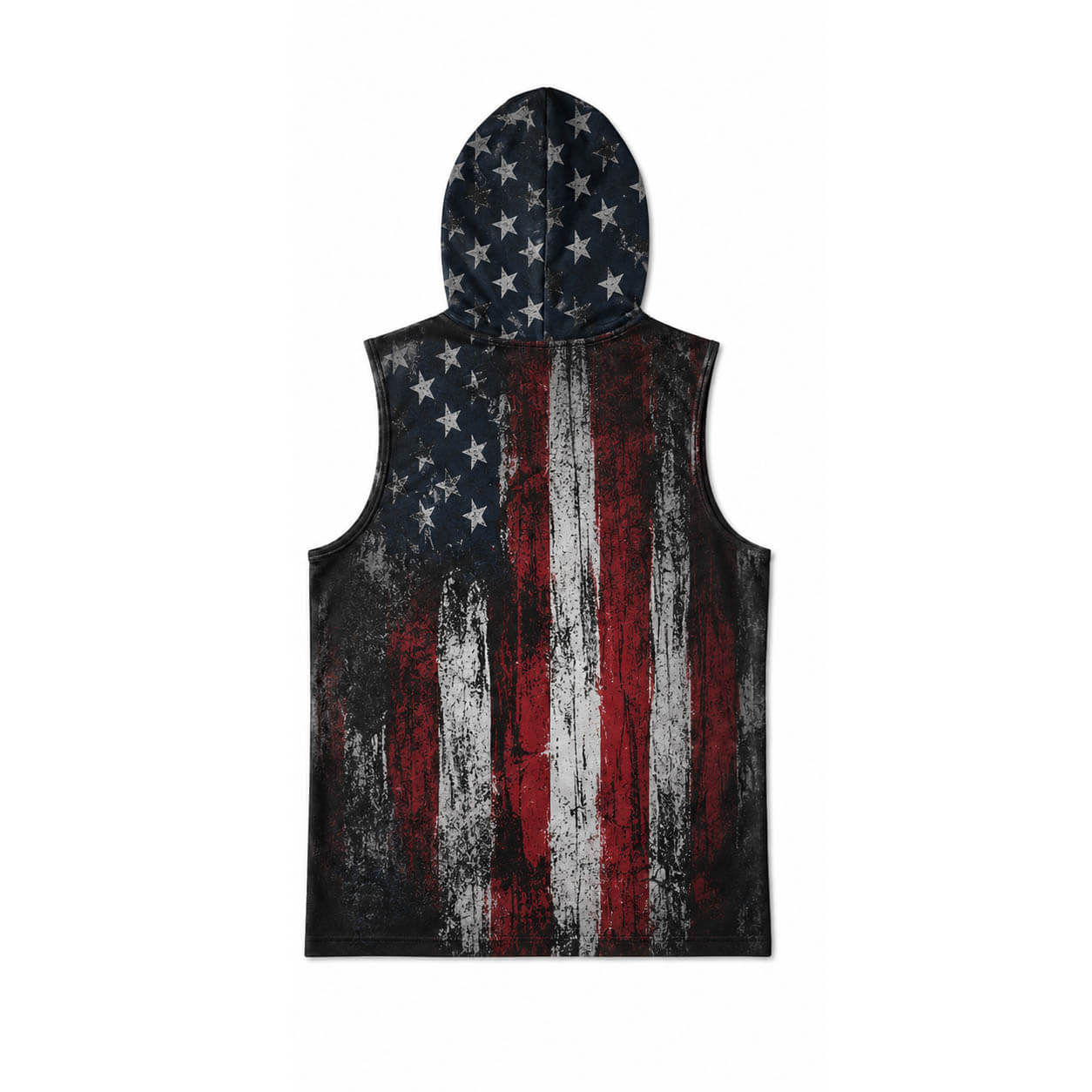 Right To Bare Arms Men's Workout Hooded Tank Top