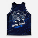 Men's Running Tank Top Police Motor Unit Running Singlet