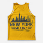 Taxi Yellow Cityscape New York Running Tank Top