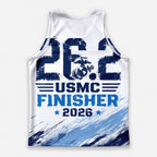 Proud Veteran Proud Runner The Marine Corp Race Day Running Tank Top