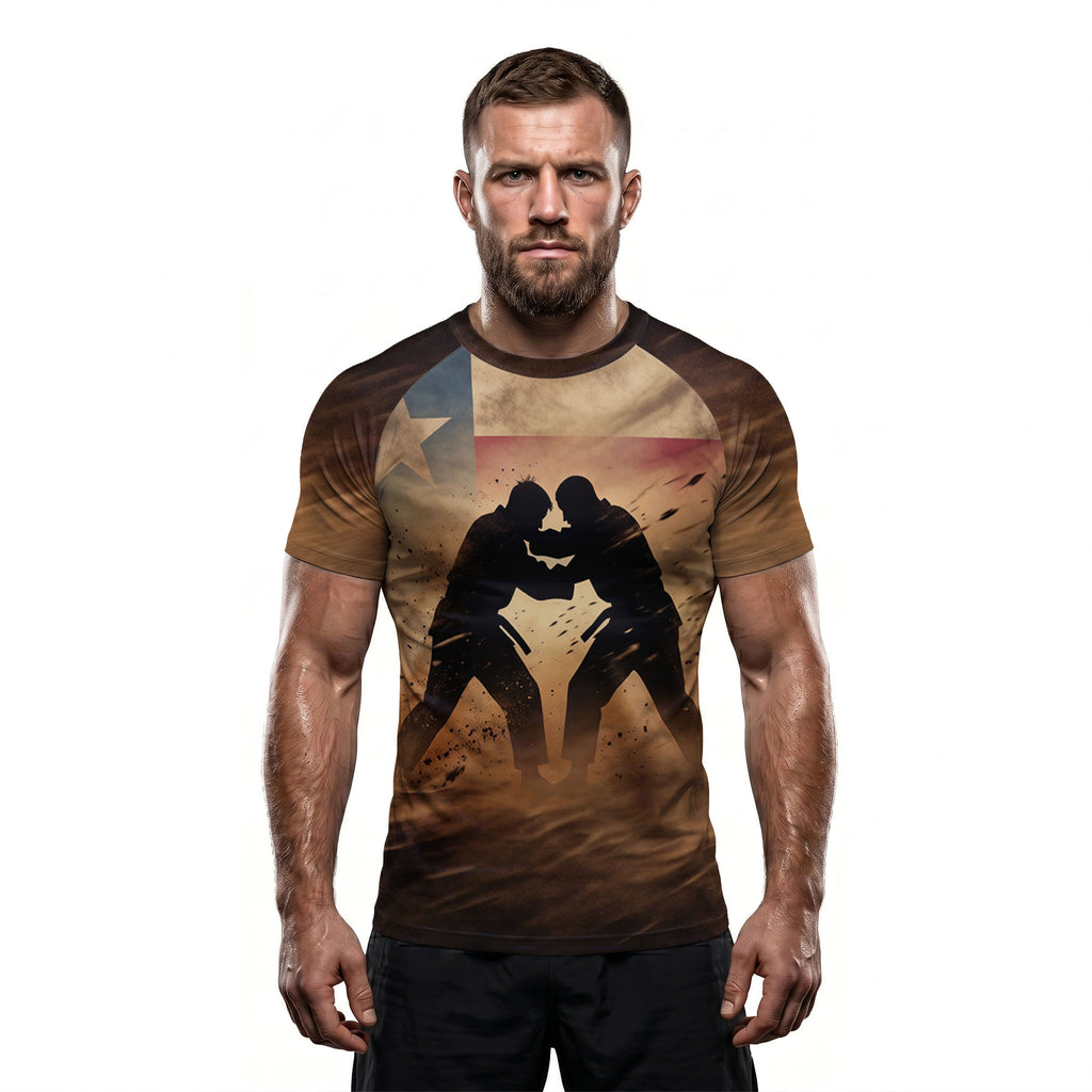 Desert Submission BJJ Rash Guard