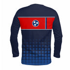 Tennessee State Pride Long Sleeve Running T-Shirt
