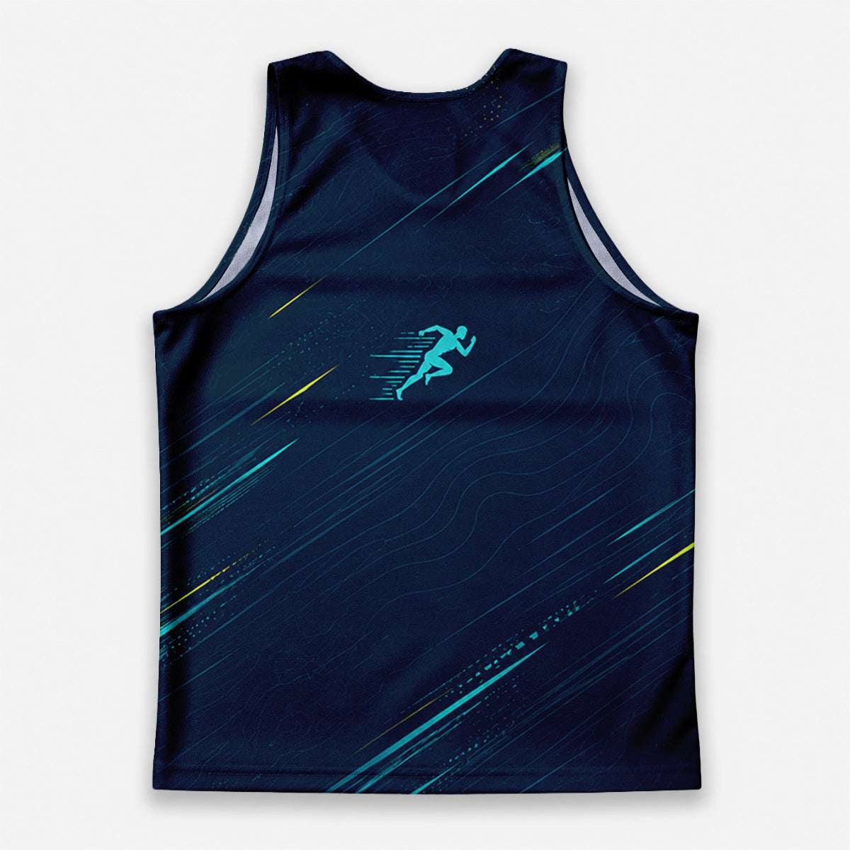 Motivational Quotes Running Tank Top _ Not Today Tech Running Singlet