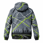 Custom Name State Urban Endurance Running Windbreaker Jacket