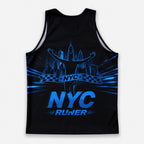 NYC Urban Grid New York Running Tank Top