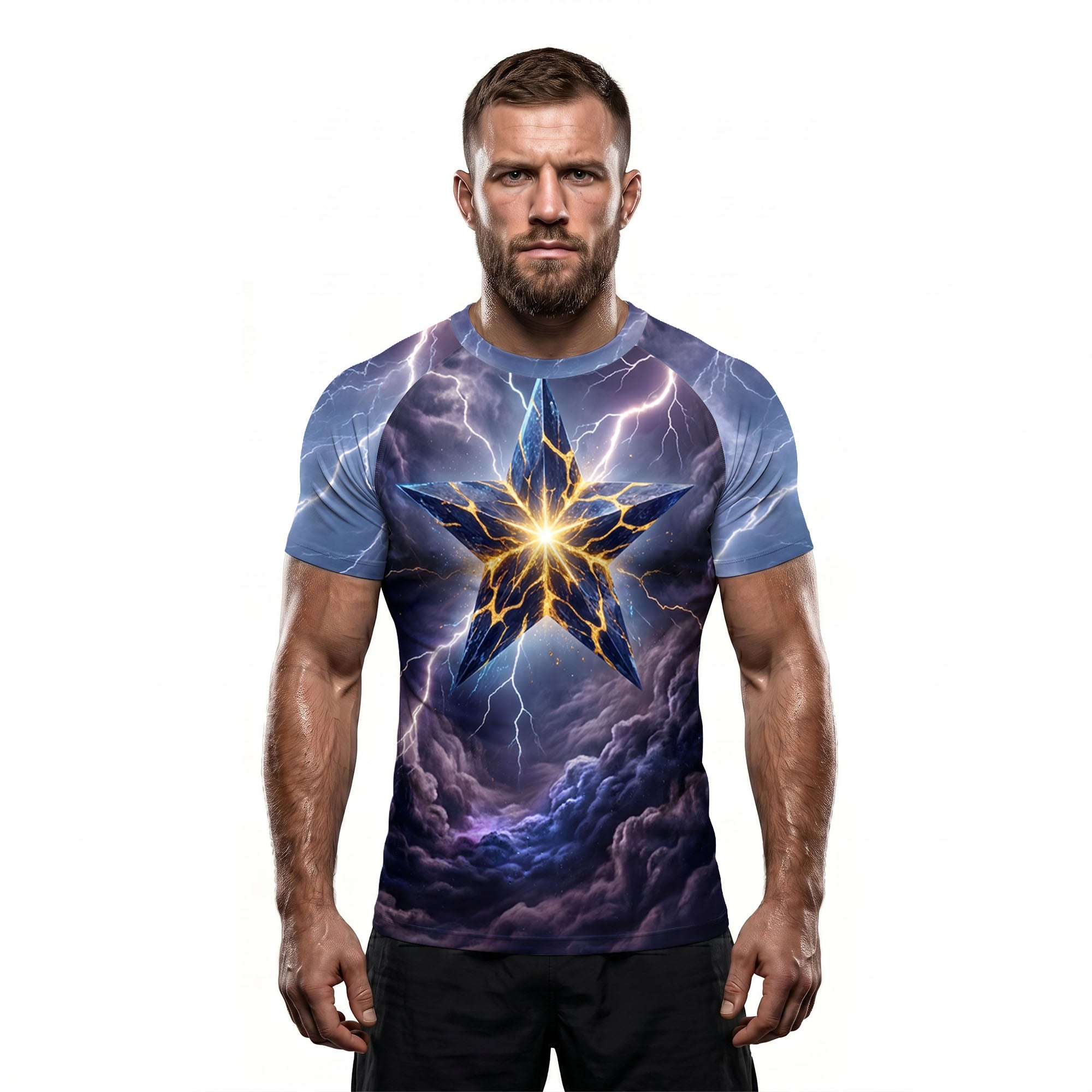Texas Storm Fighter BJJ Rash Guard