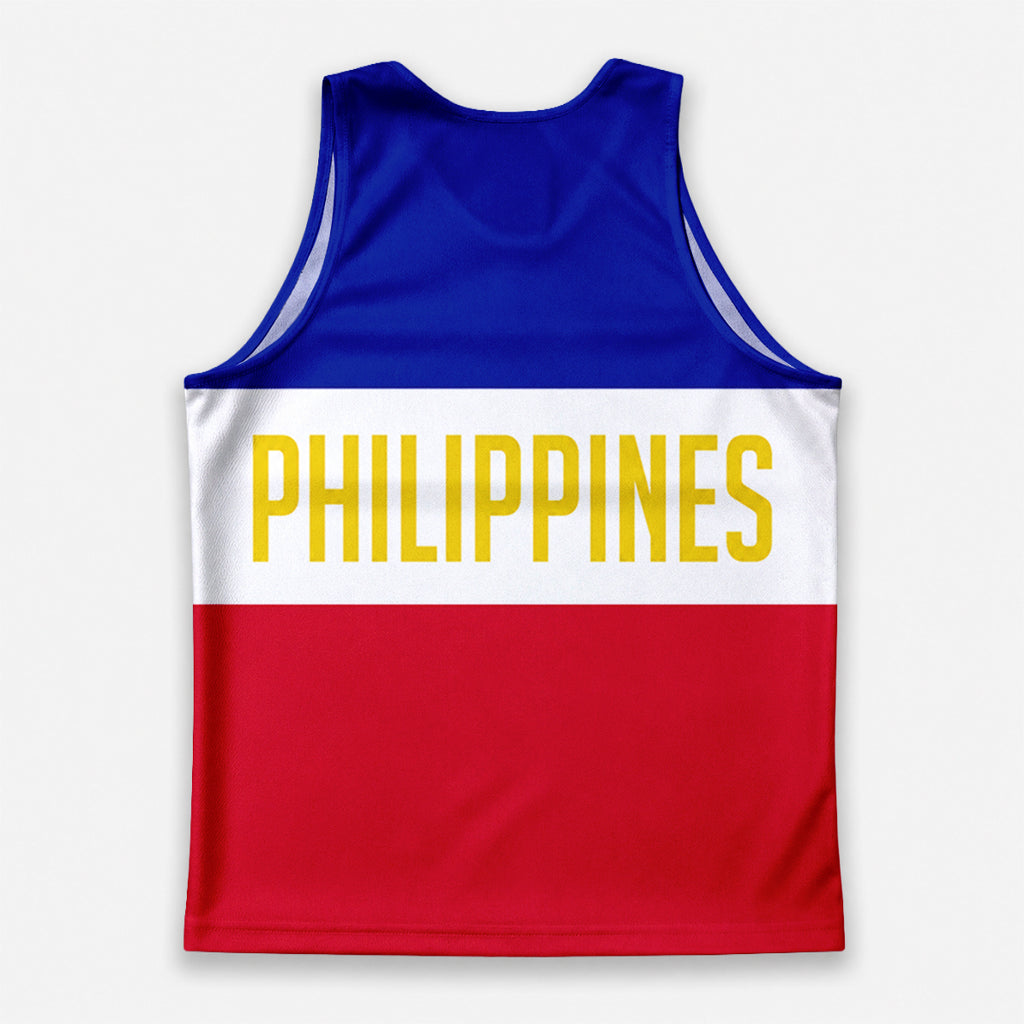 Philippines Running Tank Top Filipino Pride Running Singlet for Men and Women