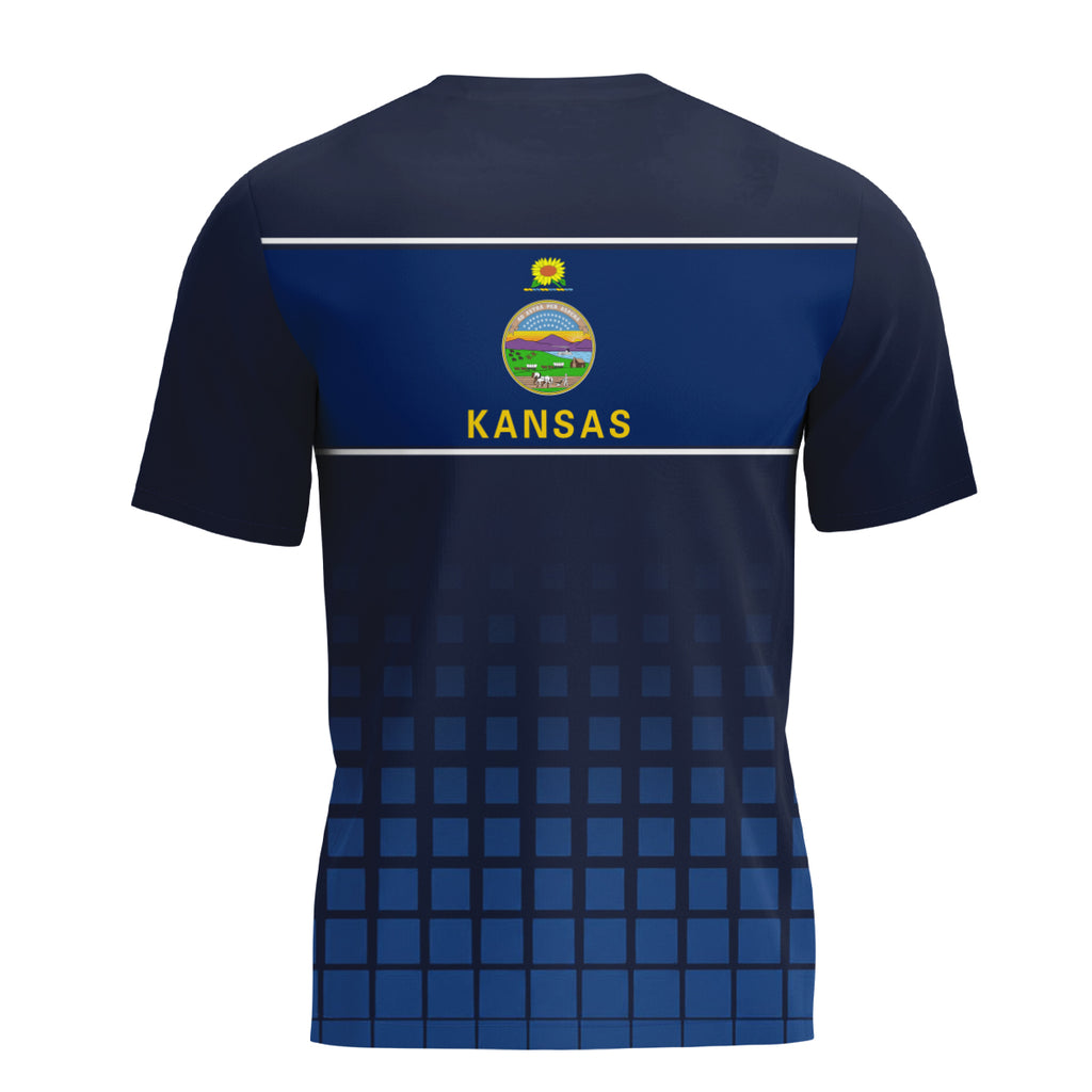 Kansas State Pride Tech Running T-Shirt