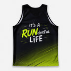 Funny Running Tank Top _ Runderful Tech Running Singlet