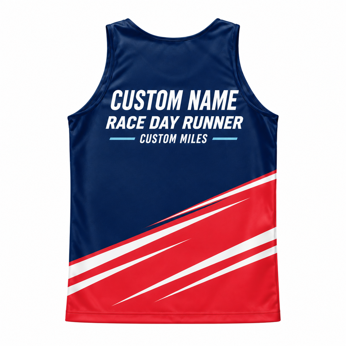 Custom Name Miles Honolulu Race Day Running Tank Top