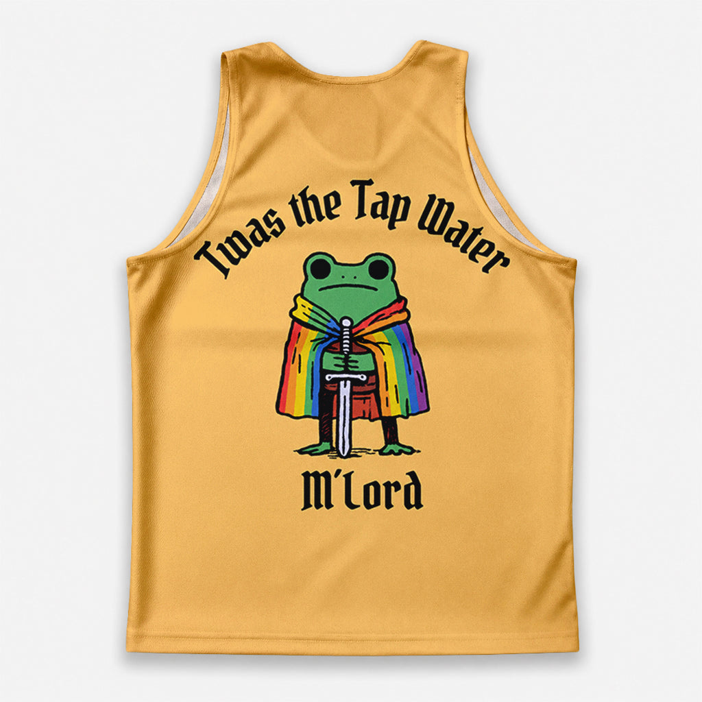 LGBT Pride Running Tank Top Funny Frog Running Singlet for Men and Women