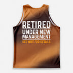 Retirement Running Tank Top Retired Running Singlet for Men