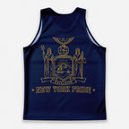 NY Flag Navy Classic New York Running Tank Top